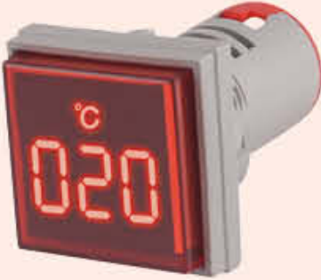 Индикатор-термометр ИТ-6-Кв-С-°C (20-199)